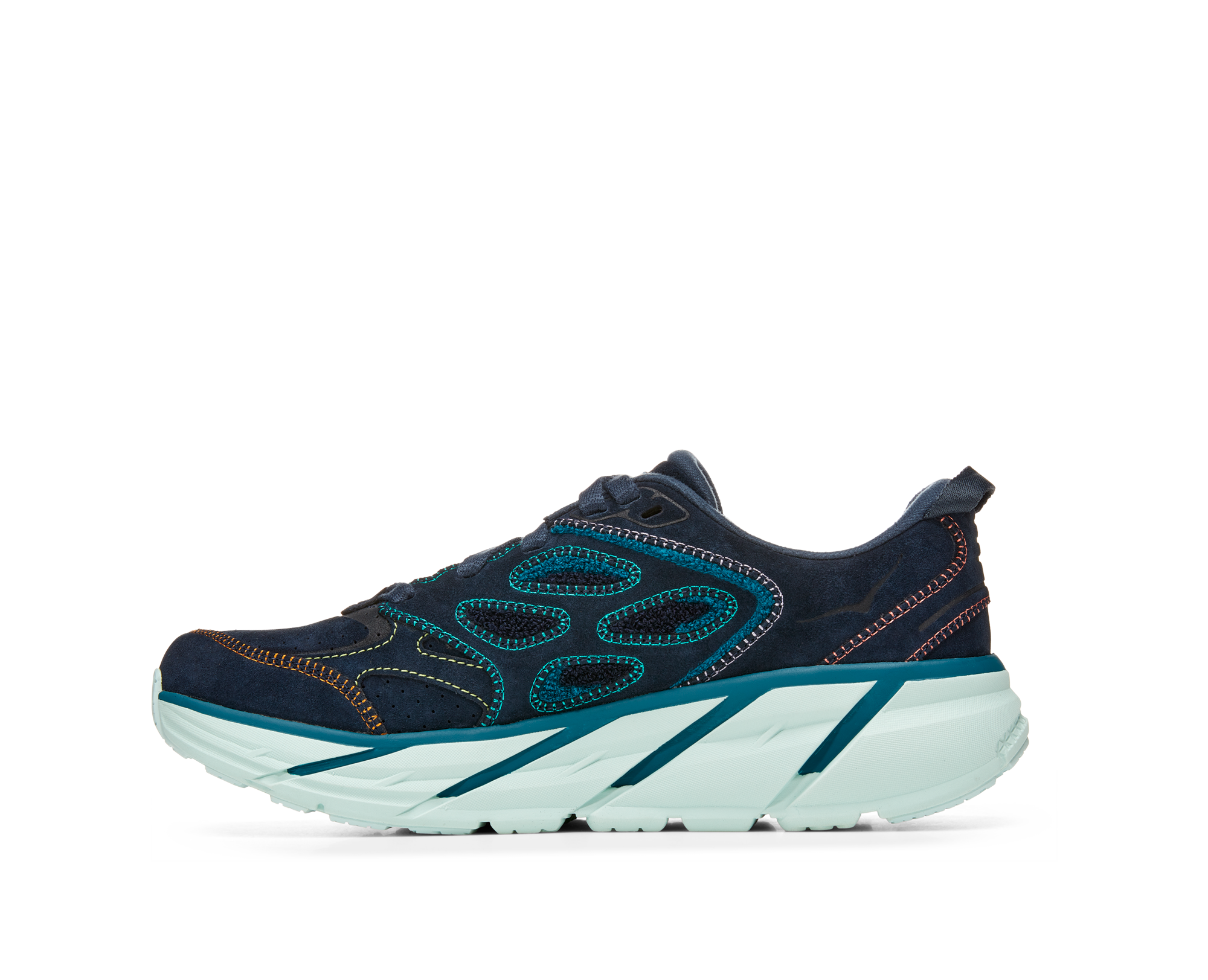 HOKA ONE ONE M Clifton L Embroidery Sneaker | 1126854-OSBC | FOOTY.COM