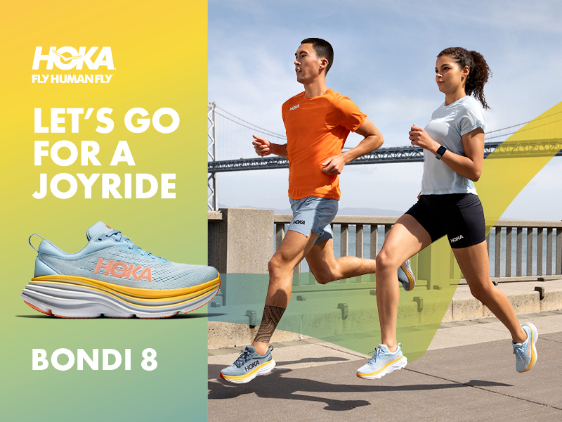 HOKA Bondi 8 Road-Running Shoes - Women's